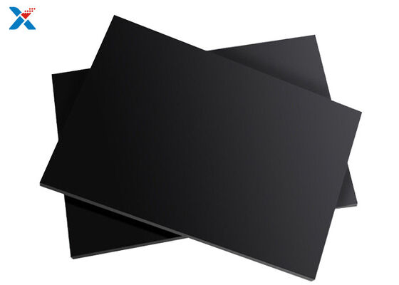Black Matte 1mm Frosted Acrylic Sheet Custom Large Acrylic Board
