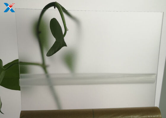 Double Sided Matte Clear Frosted Acrylic Sheet 4x8 Thin Plastic Board