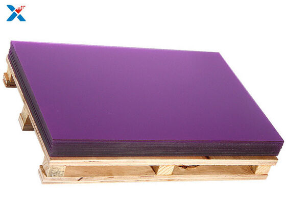 Purple Plastic Acrylic Sheets Colored Plate Cut To Size