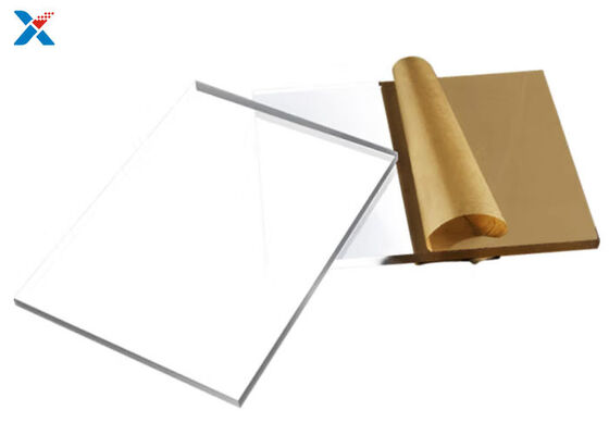 3mm Clear Acrylic Sheets UV Resistance Custom Cut For Display Rack