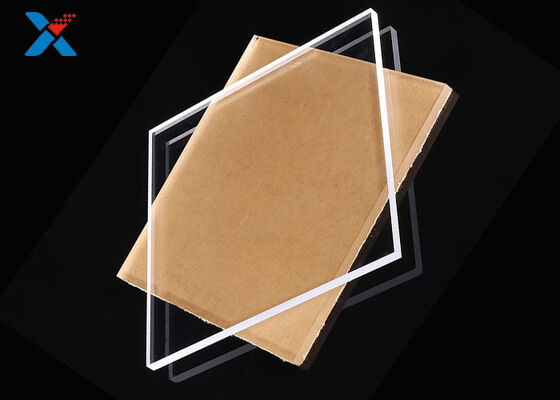 100% Pure PMMA Clear Acrylic Sheets Large Roofing Extruded Board